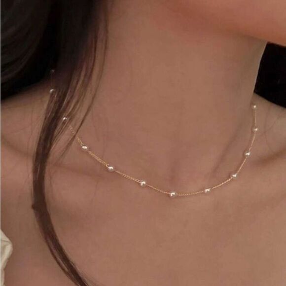 Pearl Necklace S870 - Picture 1 of 4